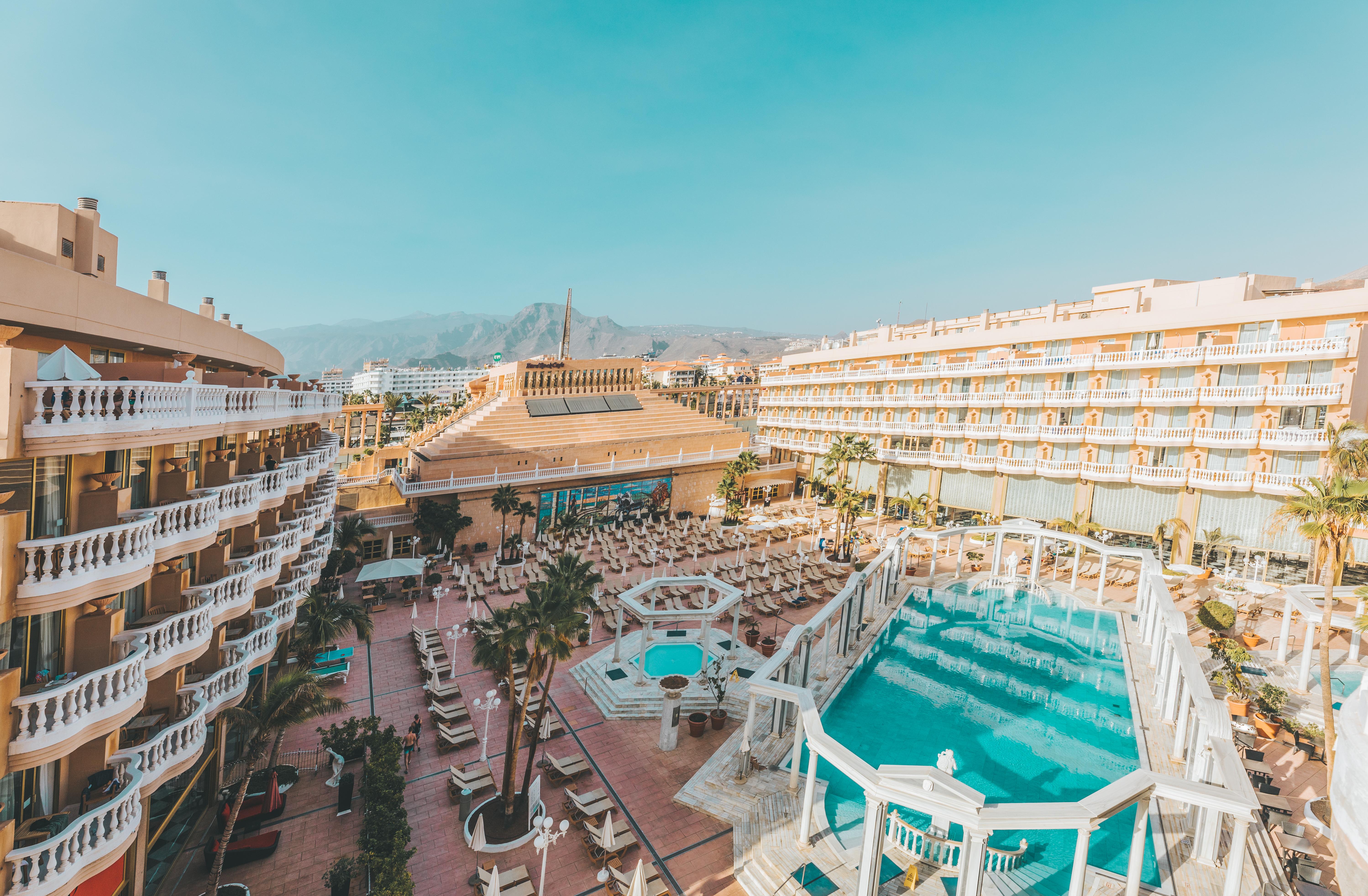 Hotel Cleopatra Palace Playa de las Americas  Exteriér fotografie
